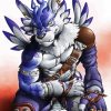 Weregarurumon Anime diamond painting