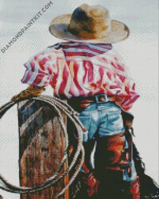 Western Boy diamond painting