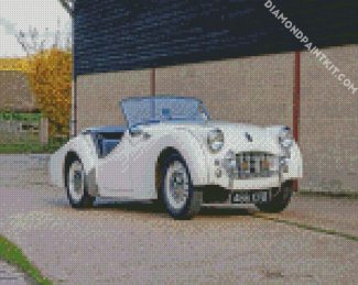 White Triumph diamond painting