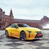 Yellow Lexus diamond painting