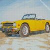 Yellow Triumph diamond painting