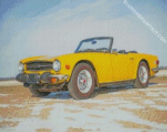 Yellow Triumph diamond painting