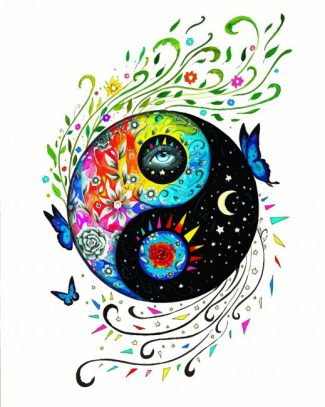 Yin And Yang Art diamond painting