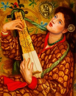 A Christmas Carol Rossetti diamond painting