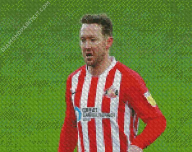 Aiden Mcgeady Sunderland A F C diamond painting