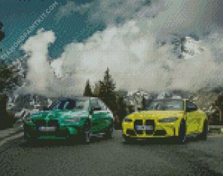 BMW M3 And M4 diamond painting