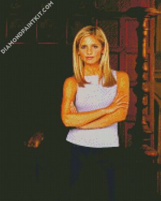 Sarah Michelle Buffy The Vampire Slayer diamond painting