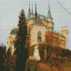 Castle Of Spirits Bojnice Castle Slovakia diamond painting