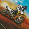 Cool Motocross diamond painting