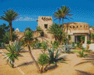 Djerba Explore Park Tunisia diamond painting