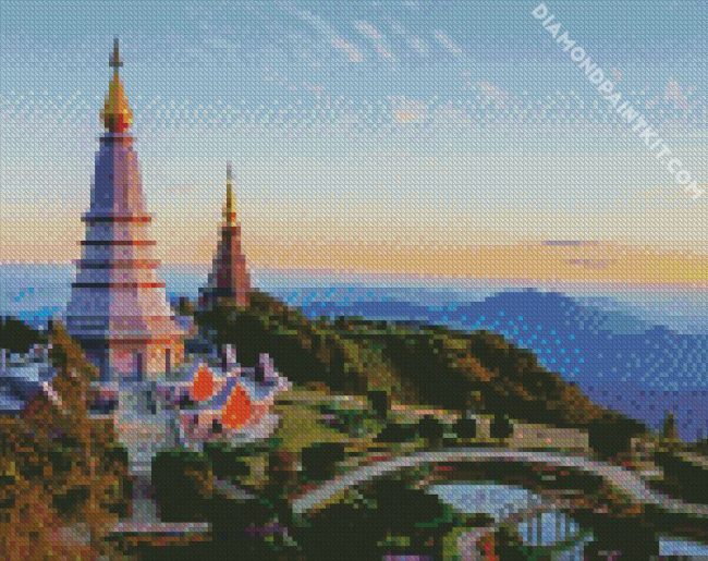 Doi Inthanon National Park Thailand diamond painting