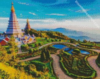 Doi Inthanon National Park Thailand diamond painting