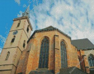 Eglise Protestante Saint Pierre Strasbourg diamond painting