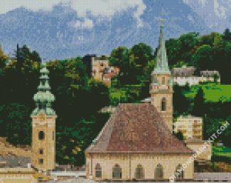 Erzabtei Stift St Peter Salzburg Salzburg diamond painting