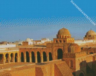 Great Mosque Of Kairouan Tunisia diamond painting