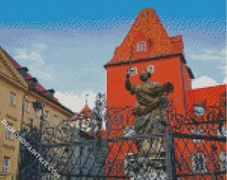 Haidplatz Regensburg diamond painting