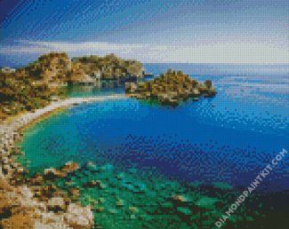 Isola Bella Taormina diamond painting