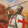 Knight Templar diamond painting