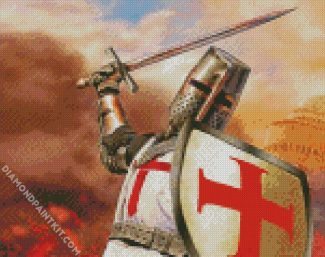 Knight Templar diamond painting