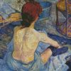 La Toilette By Toulouse Lautrec diamond painting