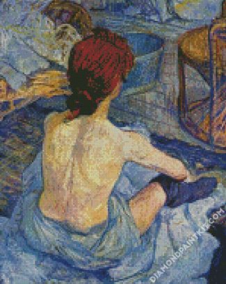 La Toilette By Toulouse Lautrec diamond painting