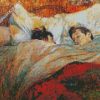 Le Lit Toulouse Lautrec diamond painting