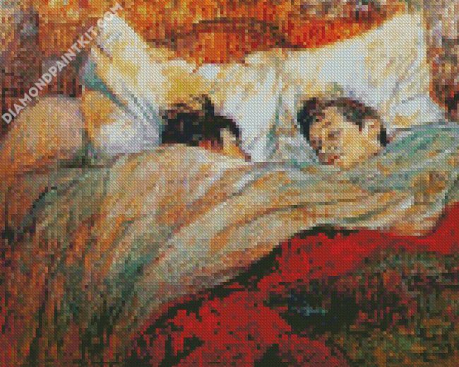 Le Lit Toulouse Lautrec diamond painting