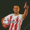 Leon Dajaku Sunderland AFC diamond painting