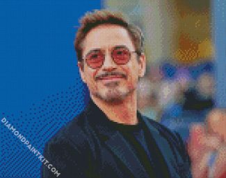 Marvel Star Robert Downey Jr diamond painting