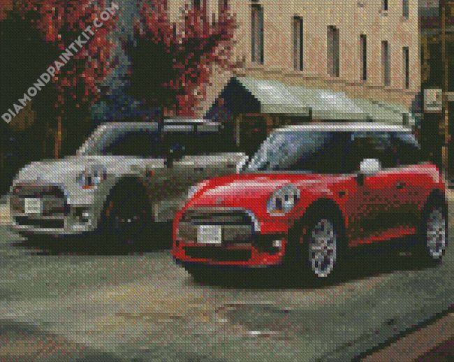 Mini Cooper Countryman Cars diamond painting