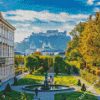 Mirabell Palace Salzburg Austria diamond painting