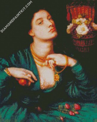 Monna Pomona By Rossetti diamond painting