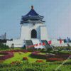 National Chiang Kai Shek Memorial Hall Taipei Taiwan diamond painting