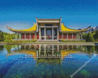 National Dr Sun Yat Sen Memorial Hall Taipei diamond painting