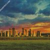 National Trust Stonehenge Landscape Salisbury diamond painting