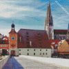 Old Town Hall Regensburg diamond painting