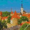 Patkuli Viewing Platform Tallinn diamond painting