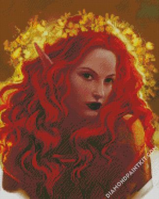 Redhead Elf Woman diamond painting