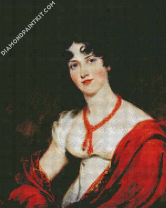 Regency Lady diamond painting