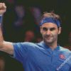 Roger Federer Tennis Player diamond painting