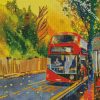 Routemaster art diamond painting