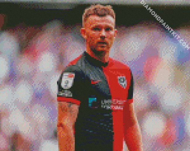 Ryan Tunnicliffe The Football Player diamond painting