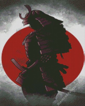 Samurai Art diamond painting