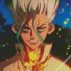 Senku Ishigami Dr Stone diamond painting