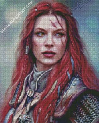 Shieldmaiden Art diamond painting