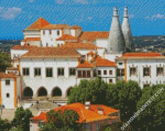 Sintra National Palace diamond painting