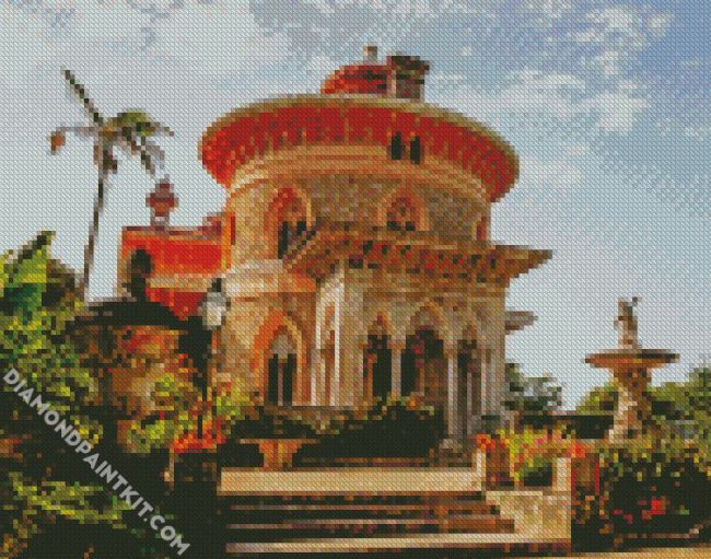 Sintra Park And Palace Of Monserrate diamond painting