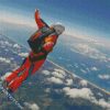 Skydiving diamond painting