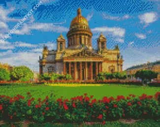 St Isaac Cathedral Russia diamond painting