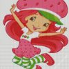 Strawberry Girl diamond painting